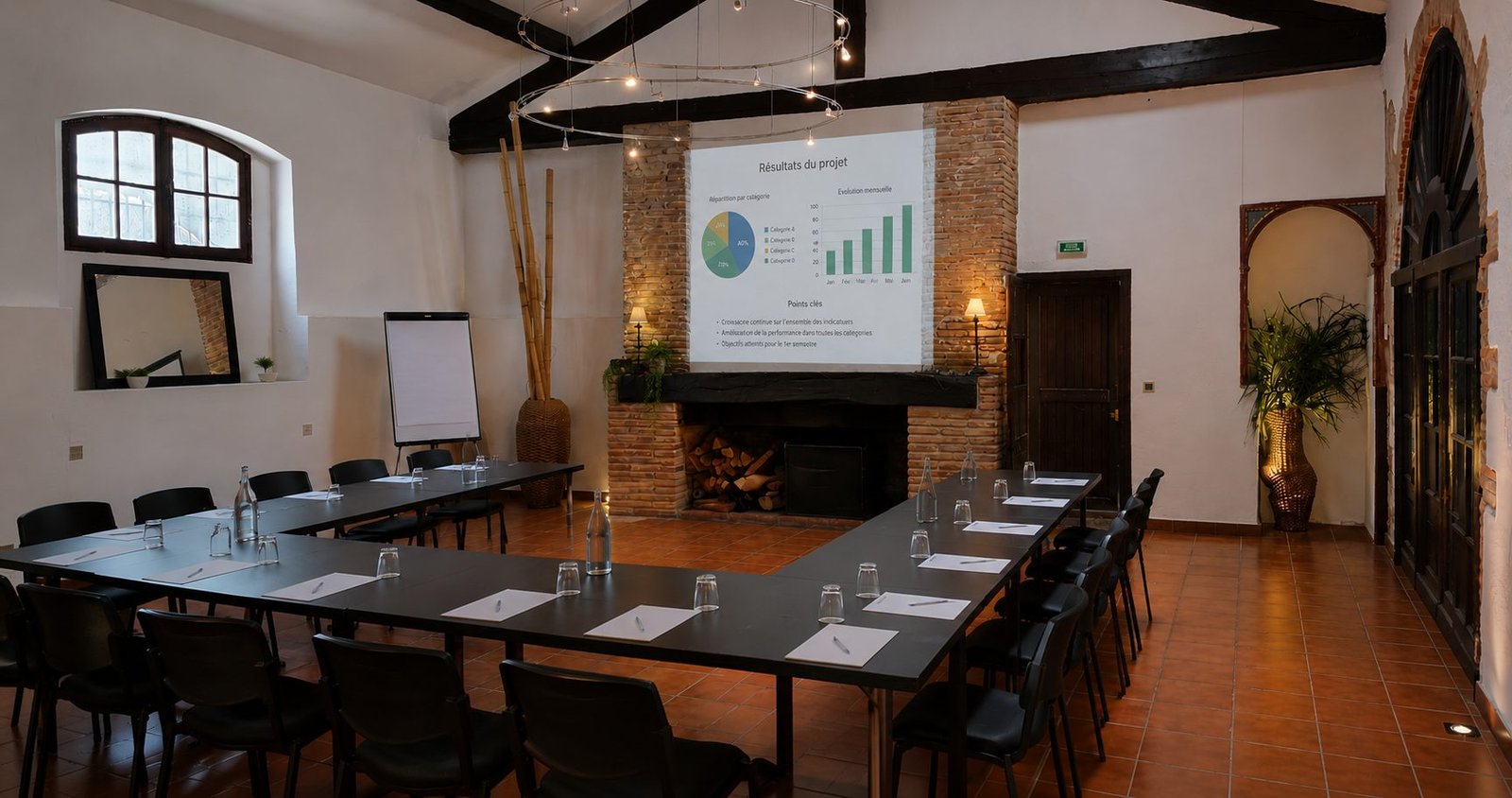 Salle de conférence du domaine